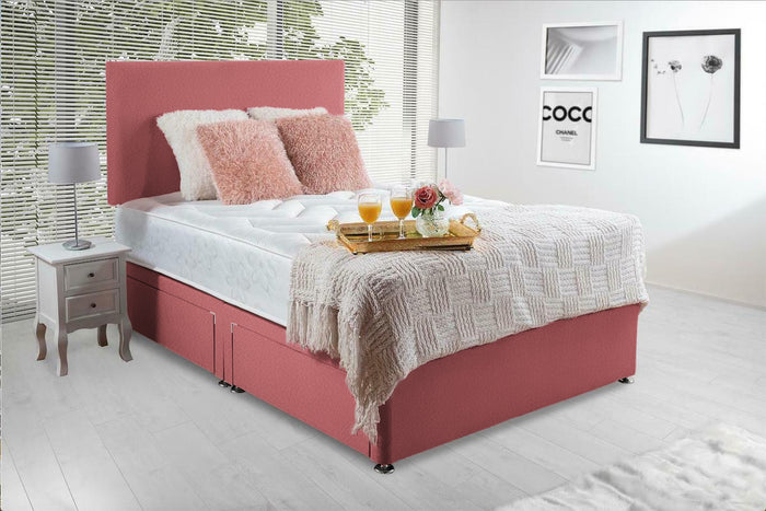 Esme Pink Divan Bed Set
