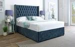 Ascot Wingback Chesterfield Divan Bed Set