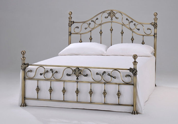 Sofia Brass Metal Bed